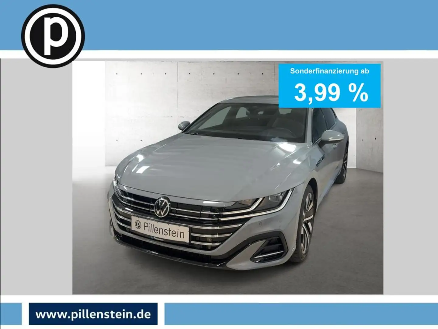 Volkswagen Arteon Shooting Brake R-LINE eHybrid DSG KAMERA NAVI SHZ Gris - 1