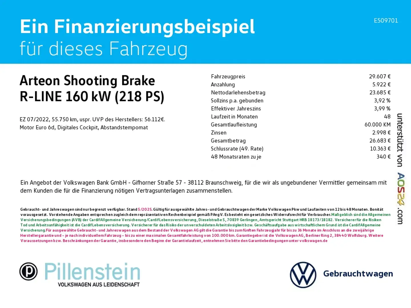 Volkswagen Arteon Shooting Brake R-LINE eHybrid DSG KAMERA NAVI SHZ Gris - 2