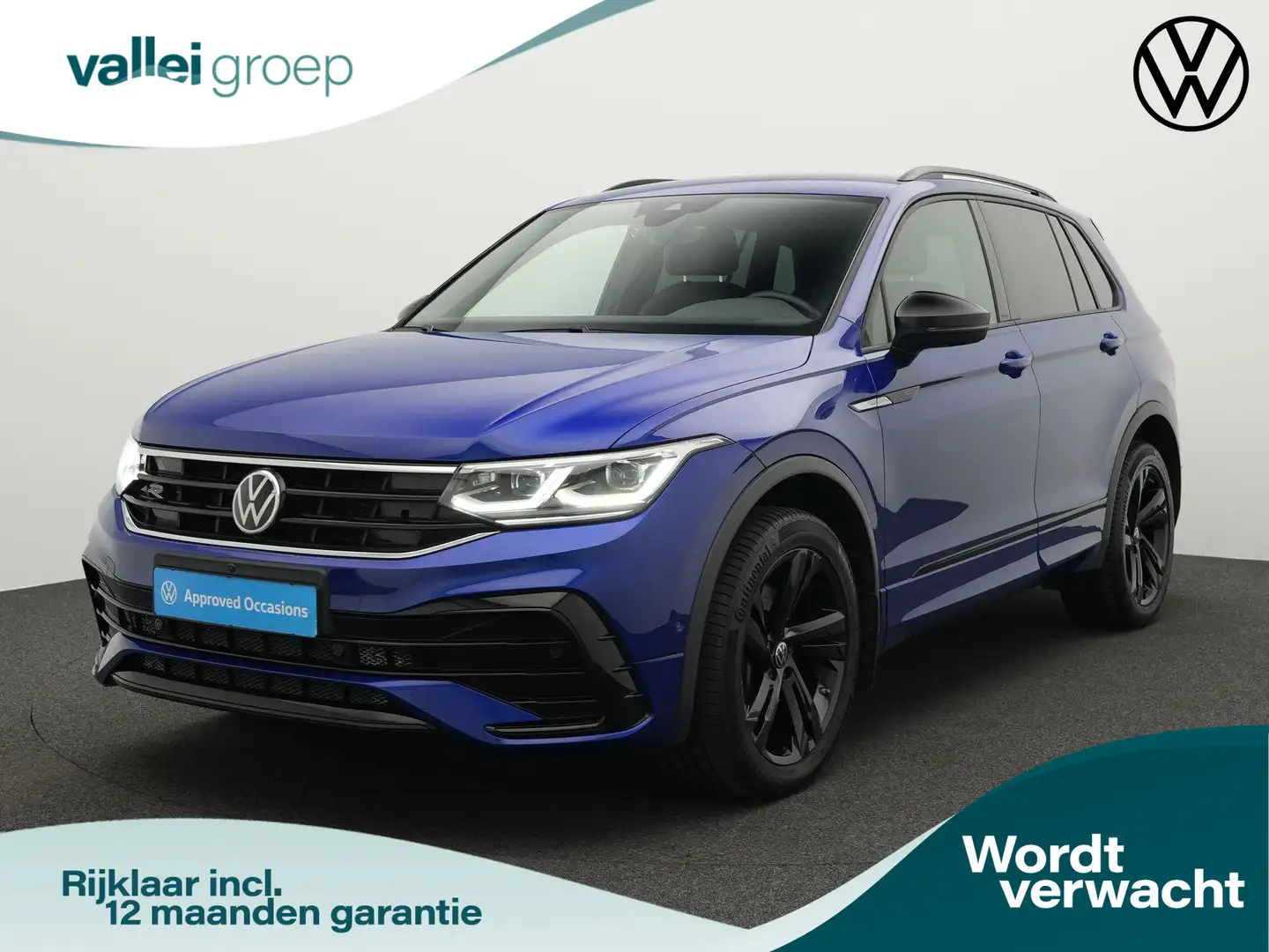 Volkswagen Tiguan 2.0 TSI 230 pk DSG 4Motion R-line | IQ Light | 360 Blauw - 1