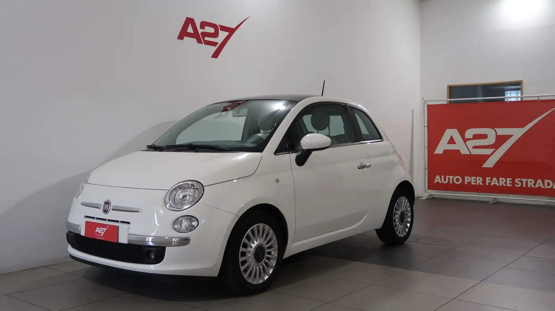 Fiat 500 500 1.2 Lounge #AUTOMATICA# Bianco - 1