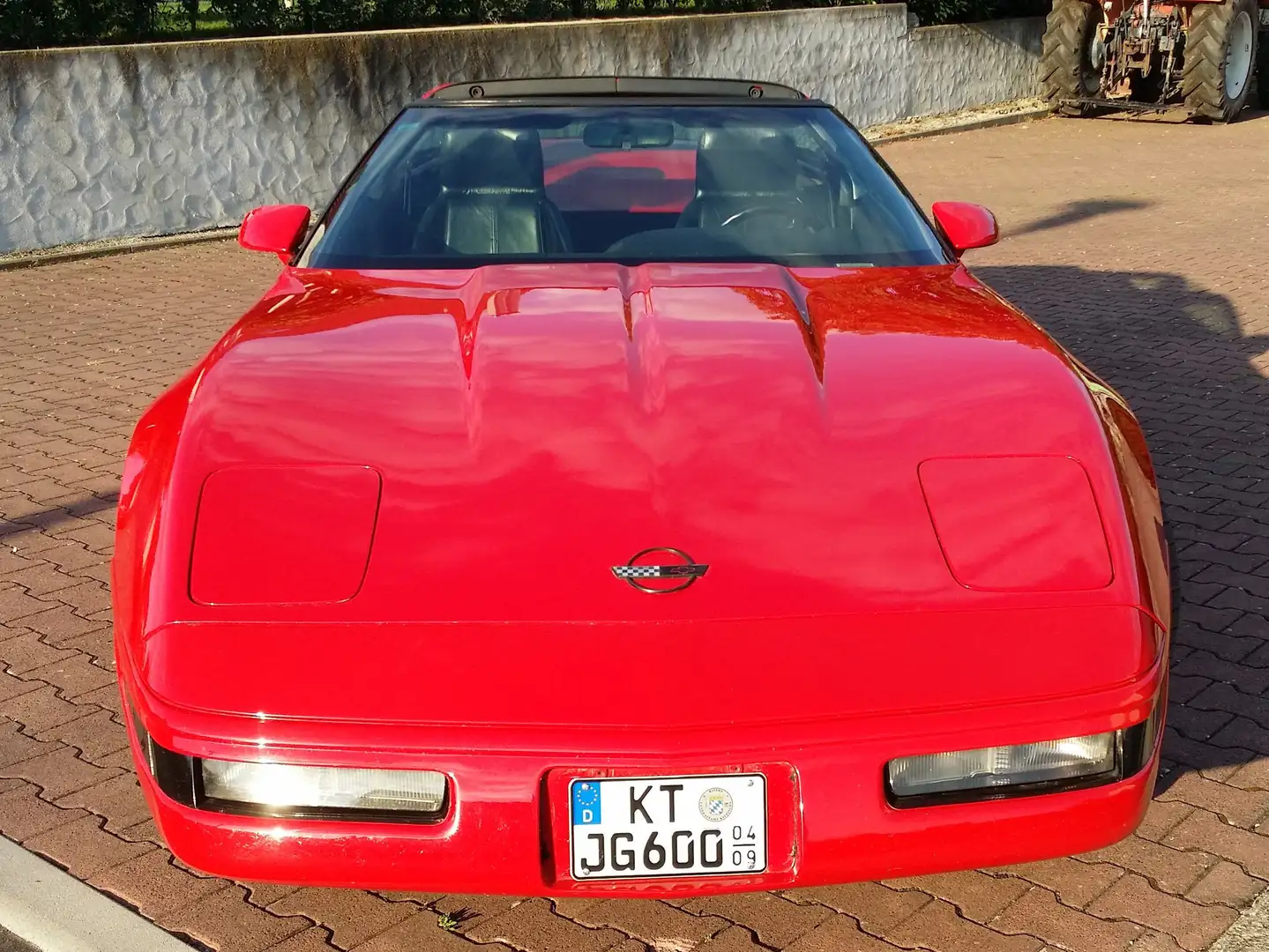 Chevrolet Corvette Corvette C4 mit Targa- Dach Červená - 1