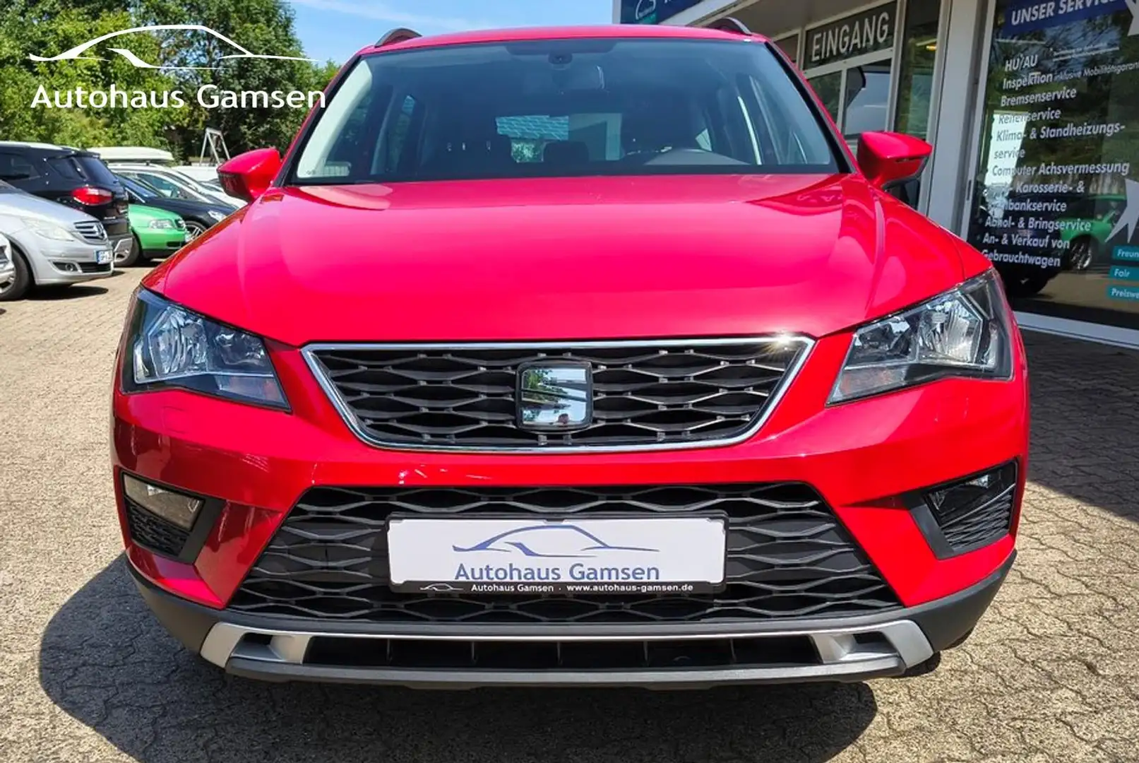SEAT Ateca 1.6 TDI Style Navi/AHK/Winter/Alu Красный - 2