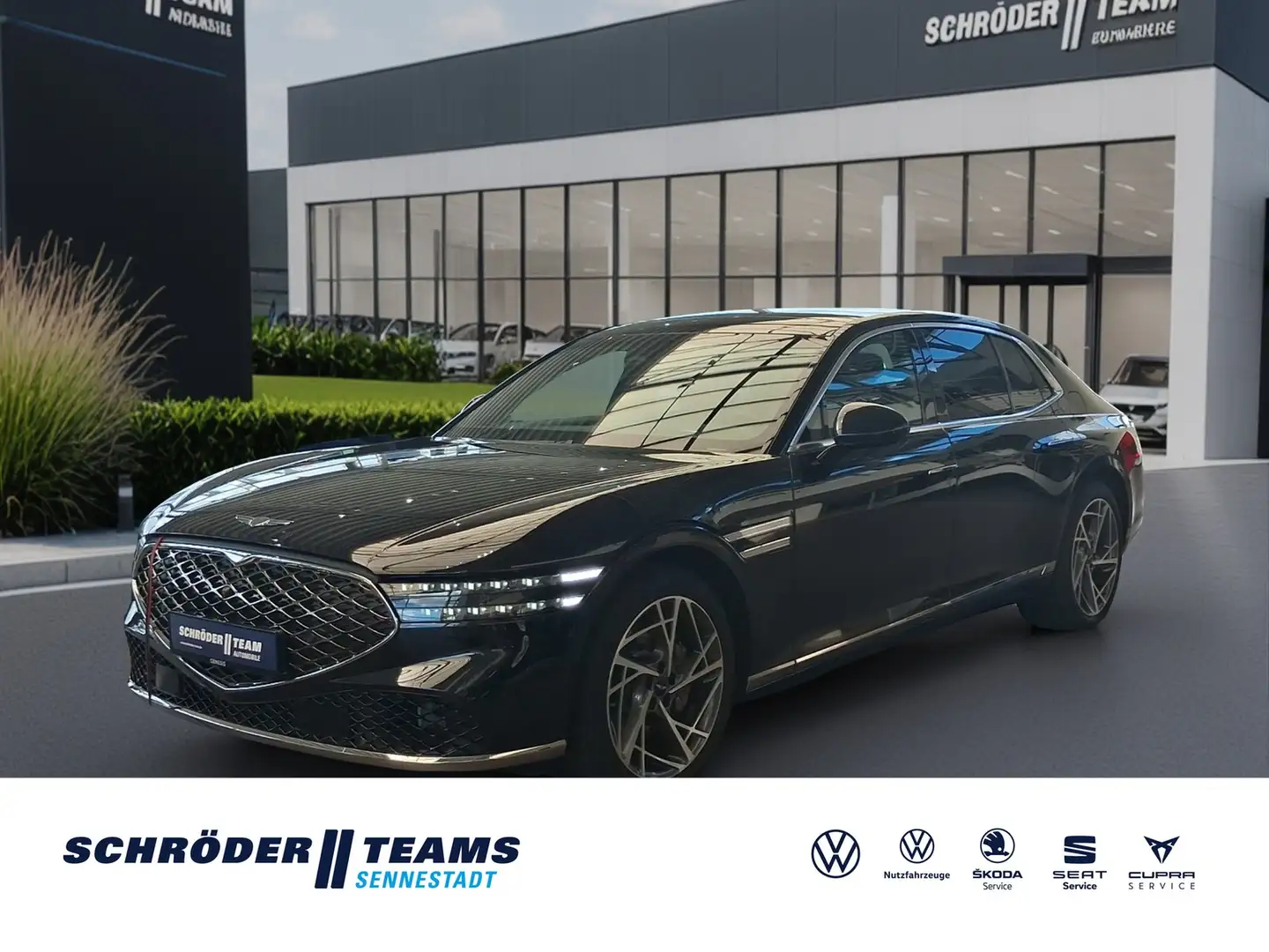 Genesis G90 3.5 Mild Hybrid Luxury PANO/DCC/HEADUP Schwarz - 1