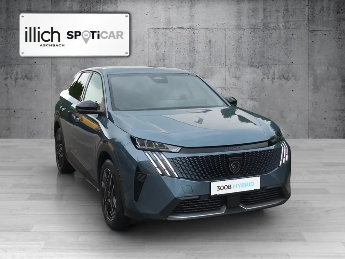 Peugeot 3008 ALLURE Hybrid 145 e-DCS6 Blauw - 1