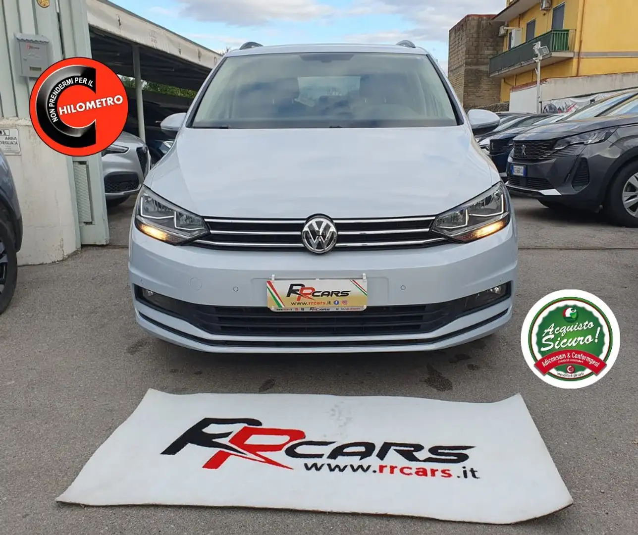 Volkswagen Touran Touran 1.6 tdi Executive 115cv dsg Grigio - 1