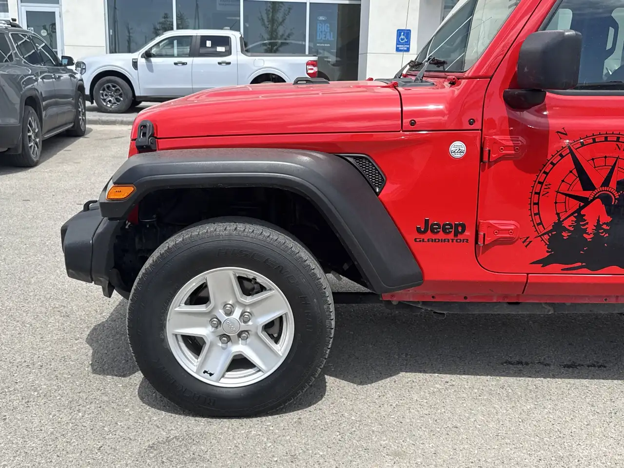 Jeep Gladiator fotografie Jeep Gladiator