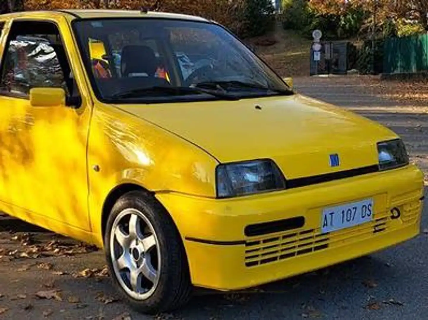 Fiat Cinquecento Cinquecento 1.1 Sporting Żółty - 1