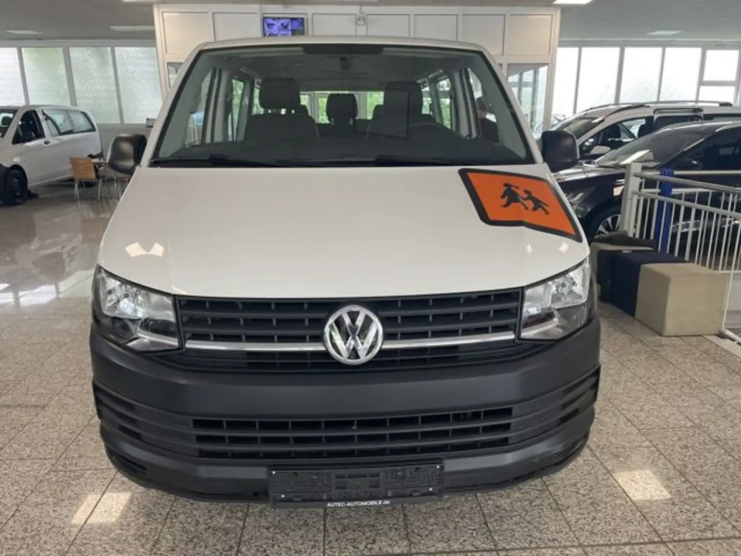 Volkswagen T6 Kombi lang 2.0 TDI KLIMA+LEDER+PDC+9-SITZER Weiß - 2