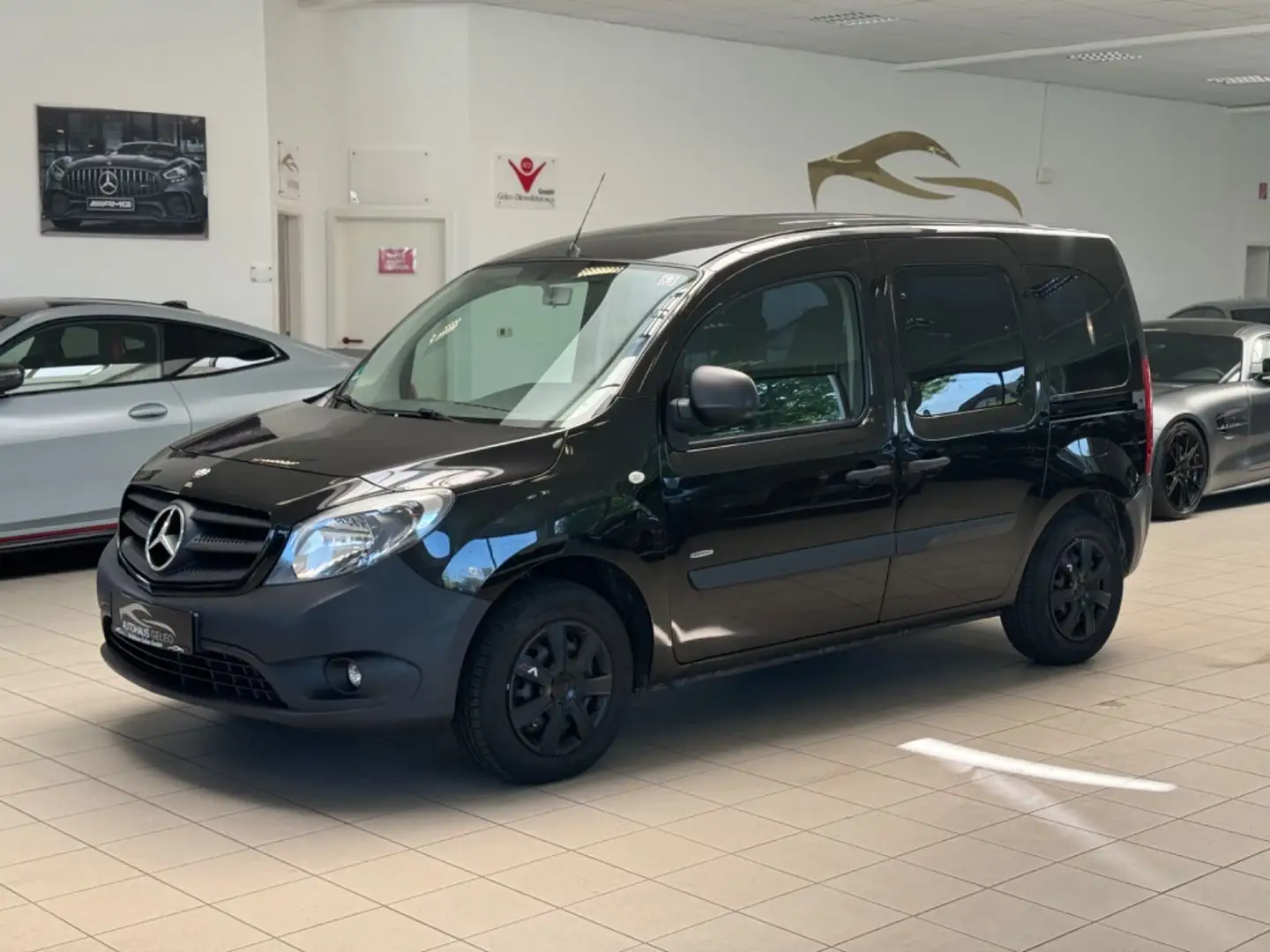 Mercedes-Benz Citan 109 CDI/LANG/SCHIBETÜREN BEIDS./ Negro - 1