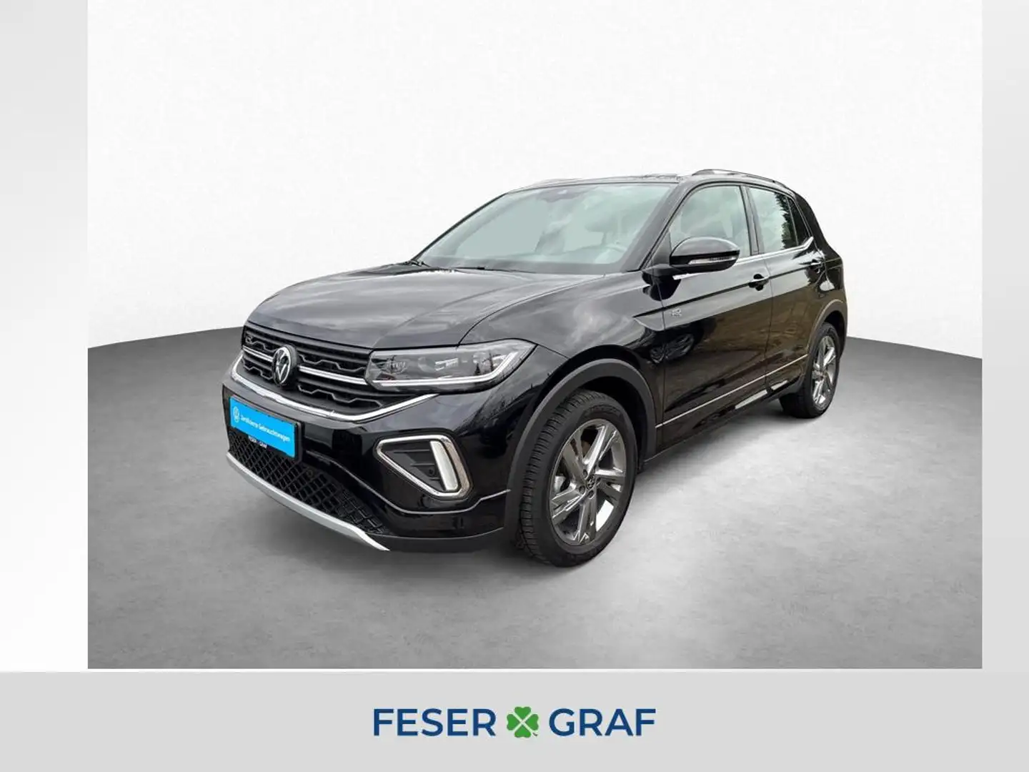 Volkswagen T-Cross R-Line 1.0 TSI DSG 116PS Schwarz - 1