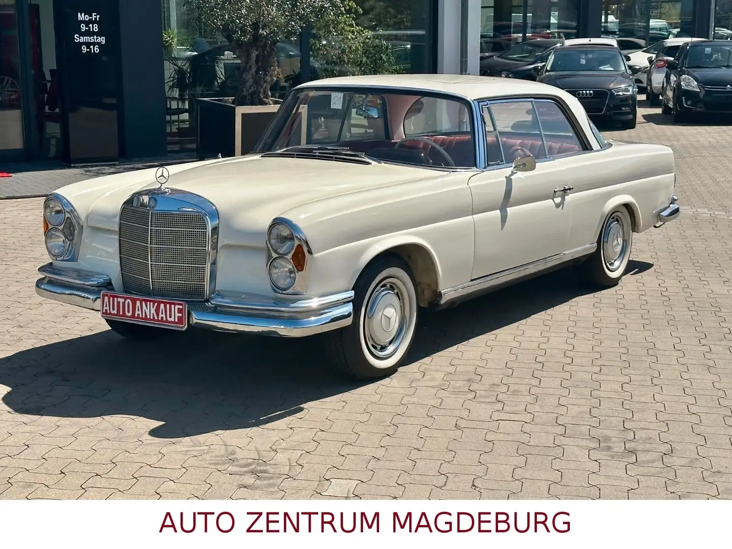 Mercedes-Benz 220 SEB Coupé Gutachten-Sehr gepflegter Zustand Biały - 2