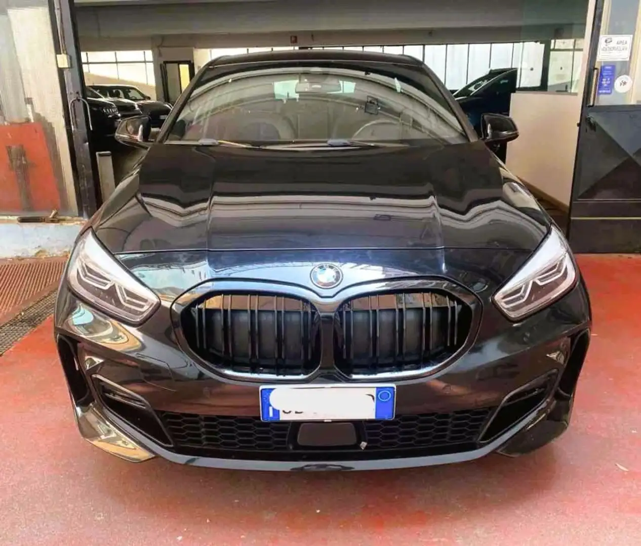 BMW 118 118i M-SPORT Msport 136cv auto PREZZO REALE NO VIN Nero - 1