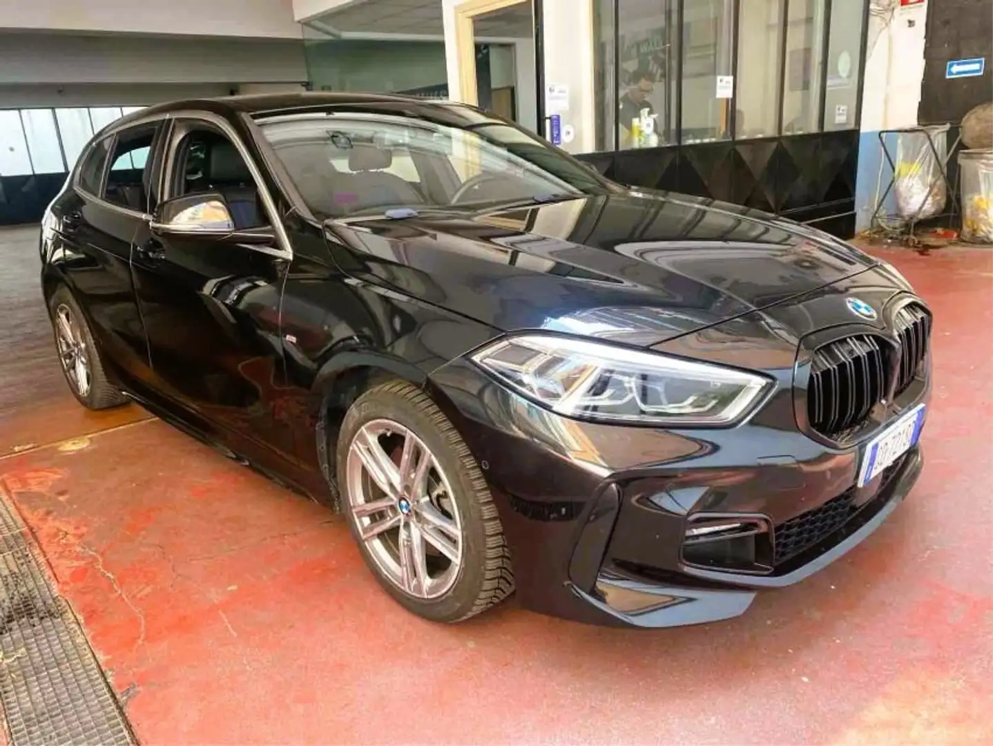 BMW 118 118i M-SPORT Msport 136cv auto PREZZO REALE NO VIN Nero - 2