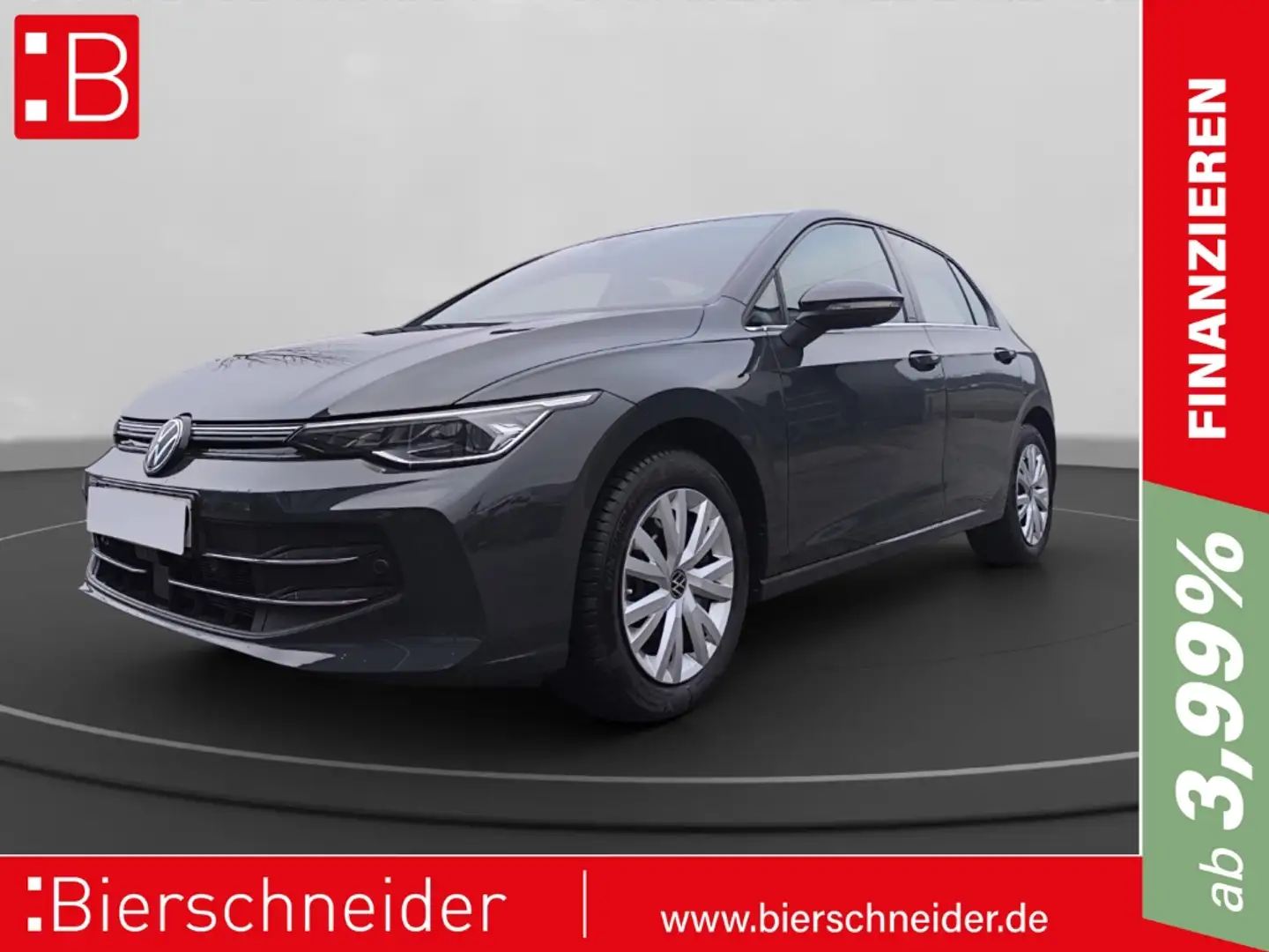 Volkswagen Golf VIII 1.5 TSI Style NAVI VOLL-LED 360  17 COCKPIT Gris - 1