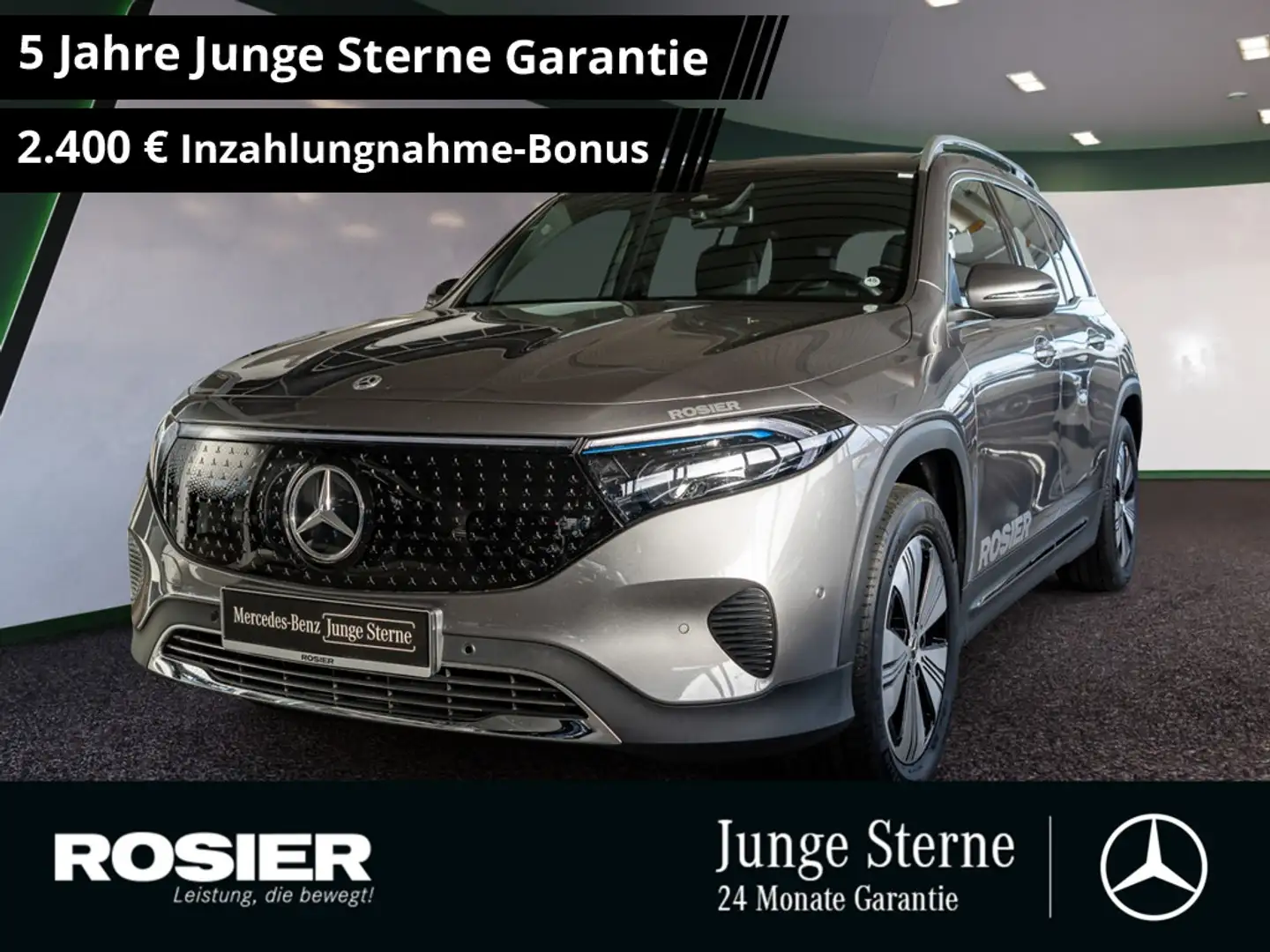Mercedes-Benz EQB 350 4M Progressive Advanced+ AHK Distr. L Gris - 1