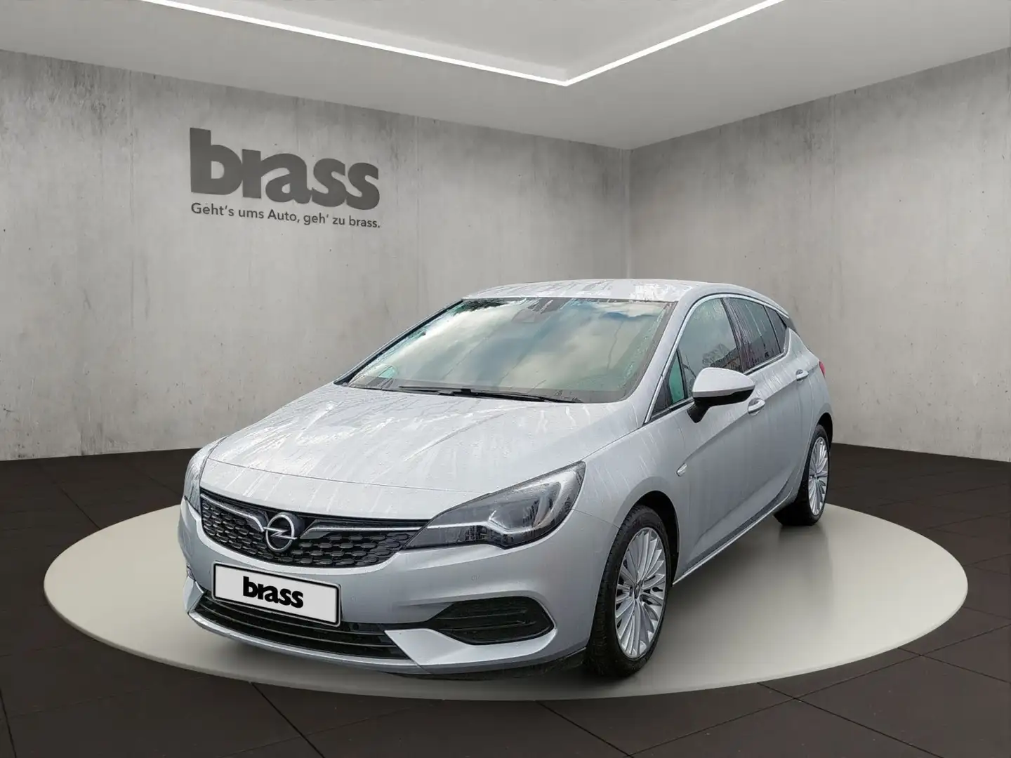 Opel Astra K 1.2 Turbo Elegance Argent - 1