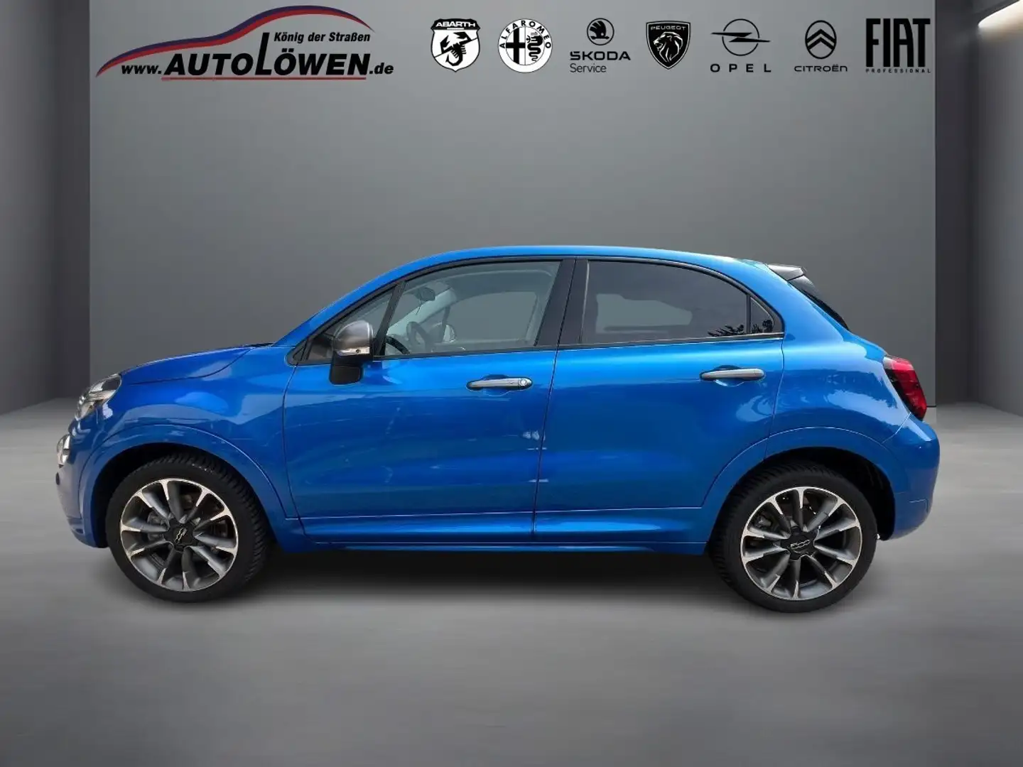 Fiat 500X 1.5 GSE Mild-Hybrid Dolcevita Sport  Faltschiebeda Blau - 2