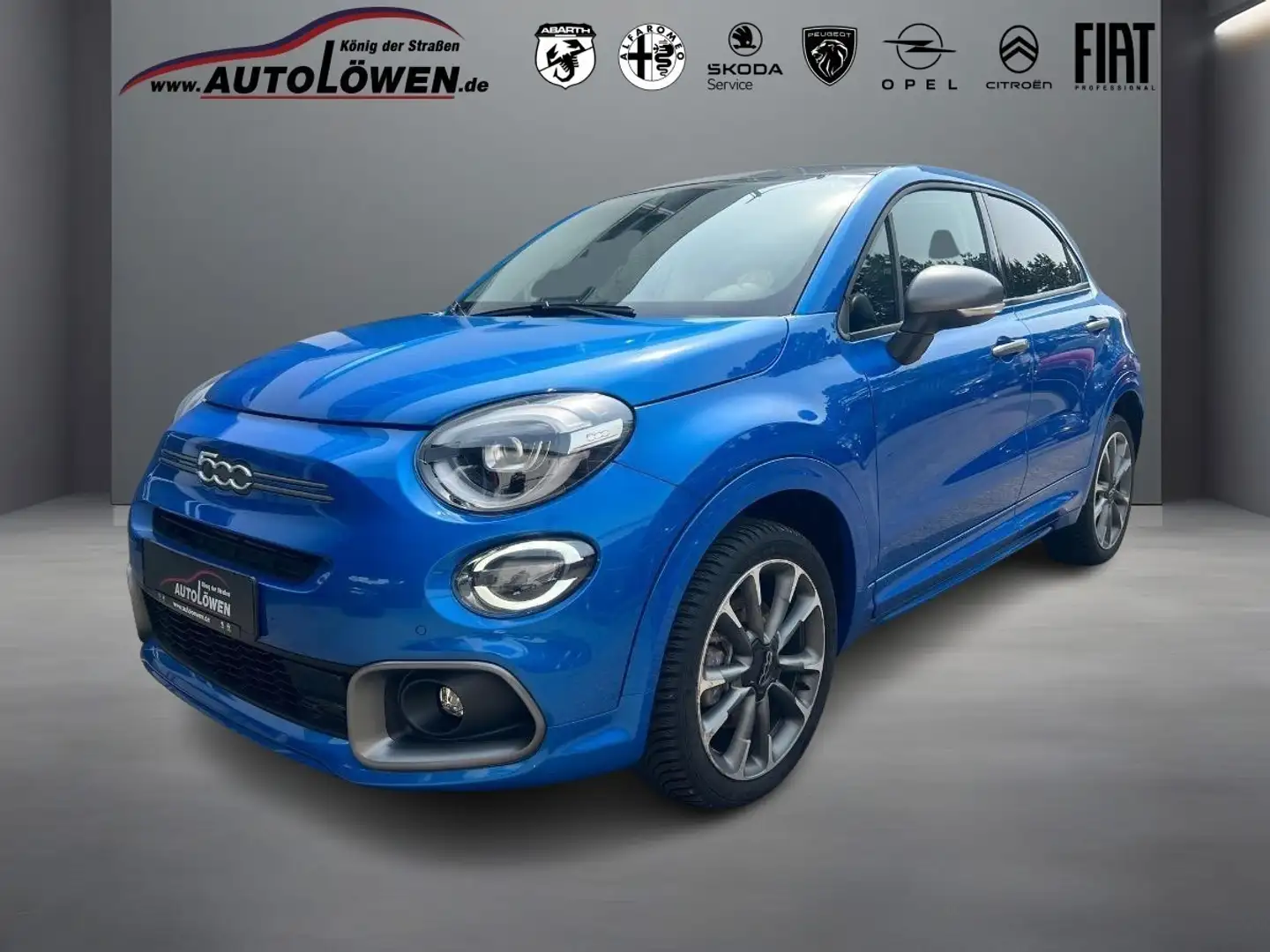 Fiat 500X 1.5 GSE Mild-Hybrid Dolcevita Sport  Faltschiebeda Blau - 1