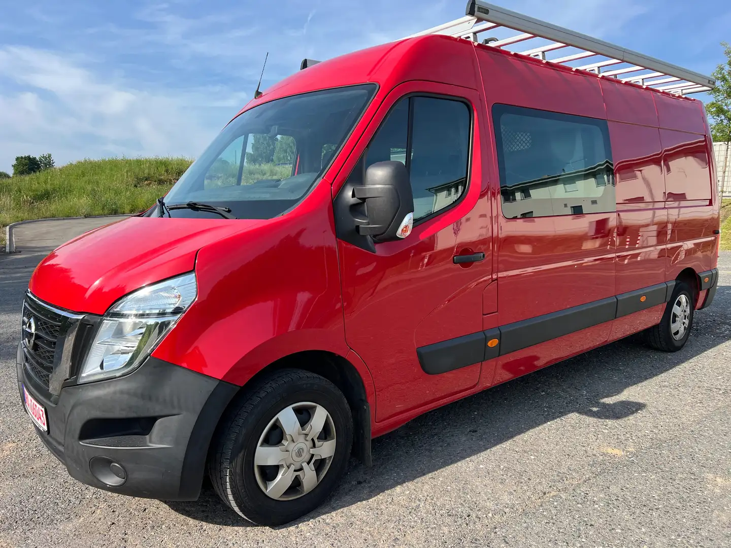 Nissan NV400 Mixto L3H2 3,5t *7-Sitzer *1.Hand*Klima* crvena - 1