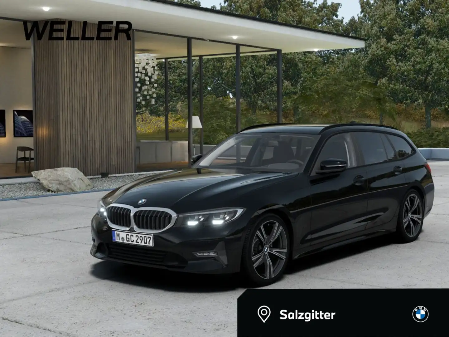 BMW 318 d Tour. Advantage LiCoPro DrAs StHzg SpoSi Navi Noir - 1
