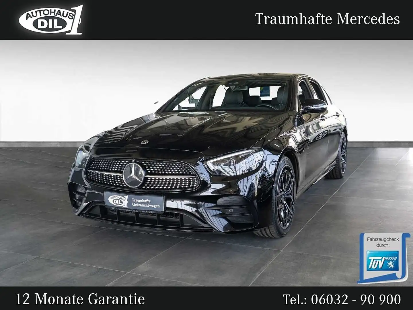 Mercedes-Benz E 200 *AMG*360-K*NIGHT-PAKET*LED*FACELIFT* Schwarz - 1