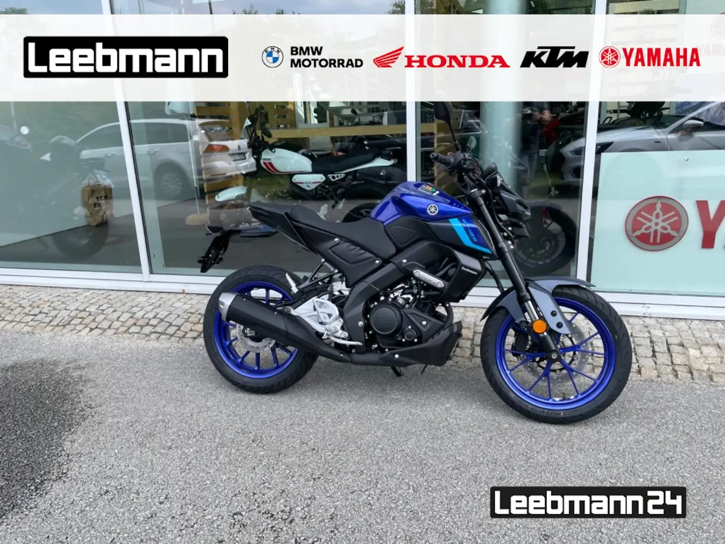 Yamaha MT-125 MT 125 Modell 2024 Blau - 1