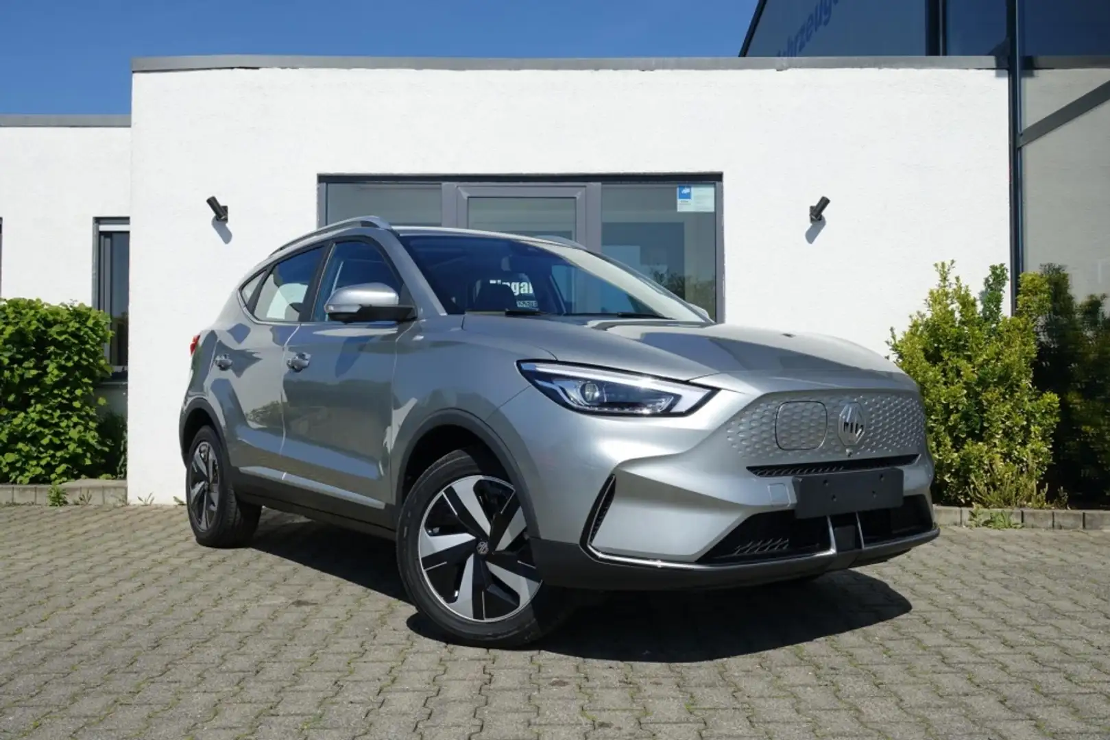 MG ZS EV LUXURY 50,3kWh 7JGarantie Leder/Pano/360°! Ezüst - 1