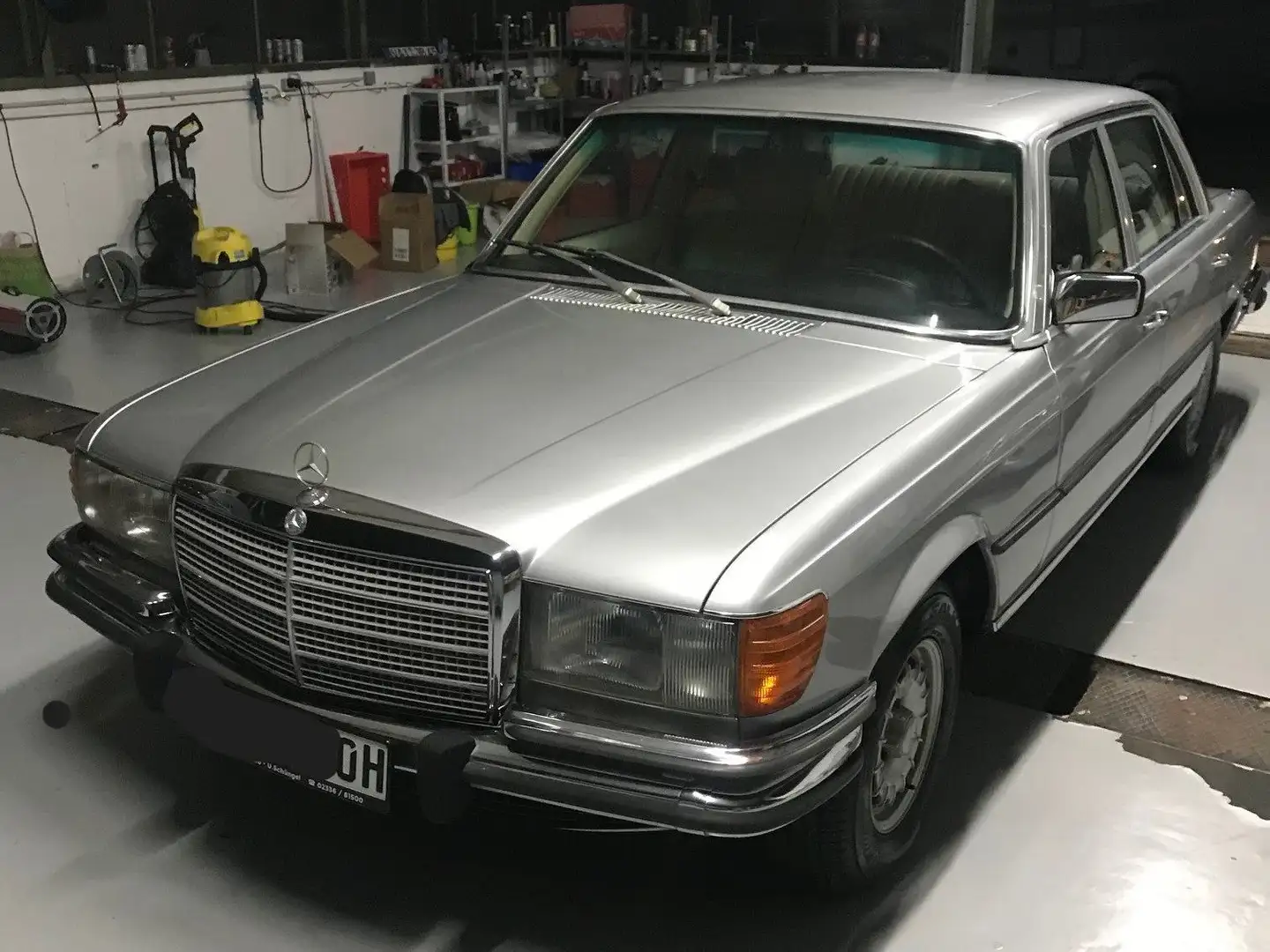 Mercedes-Benz 450 SEL Zilver - 2