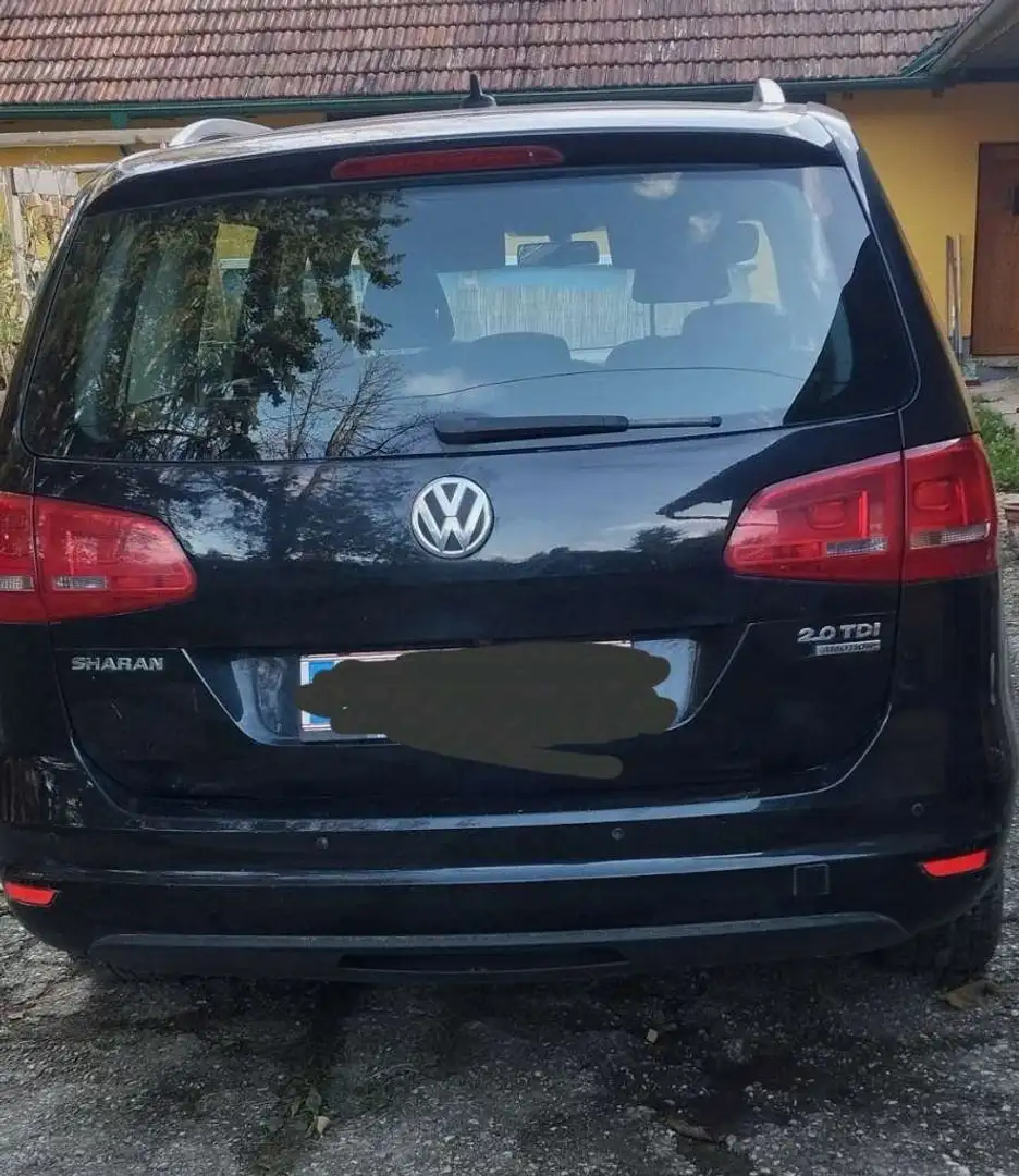 Volkswagen Sharan Sharan BlueMotion TDI DPF Schwarz - 2