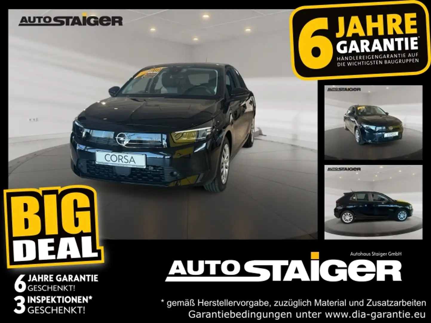 Opel Corsa F 1.2 Sitzheizung, Lenkradheizung, CarPlay Schwarz - 1