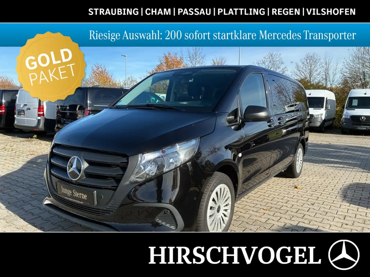 Mercedes-Benz Vito 116 CDI Tourer PRO lang MOPF Liegepaket 9G Schwarz - 1
