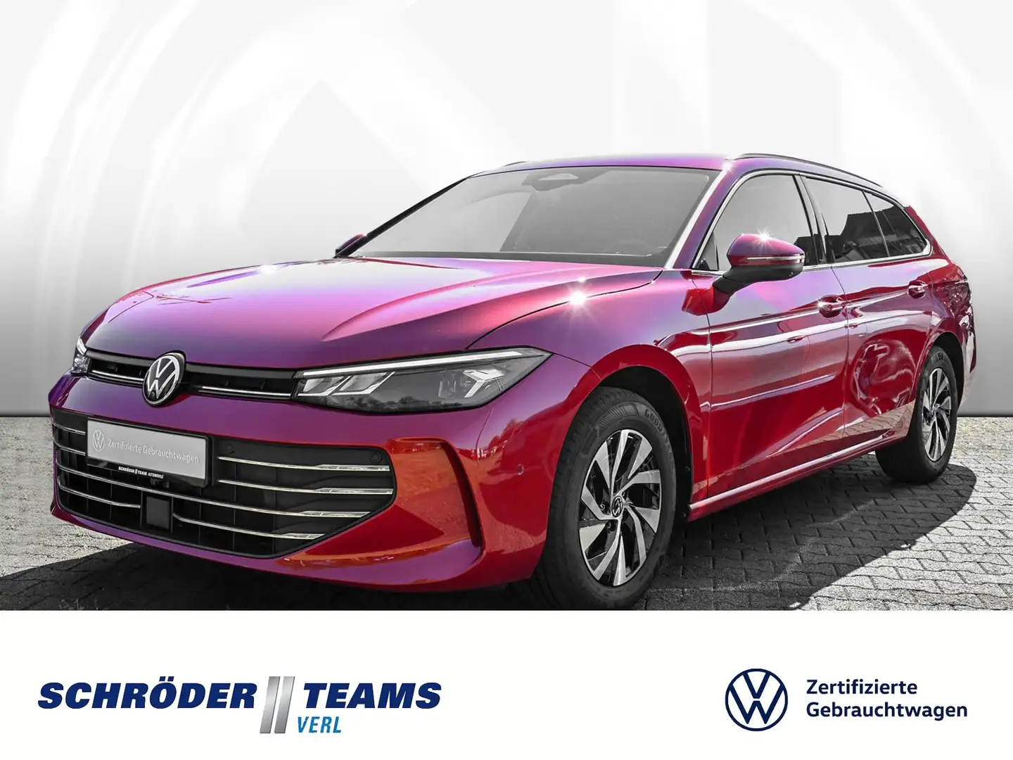 Volkswagen Passat Variant 1.5 eTSI DSG Business Rouge - 1