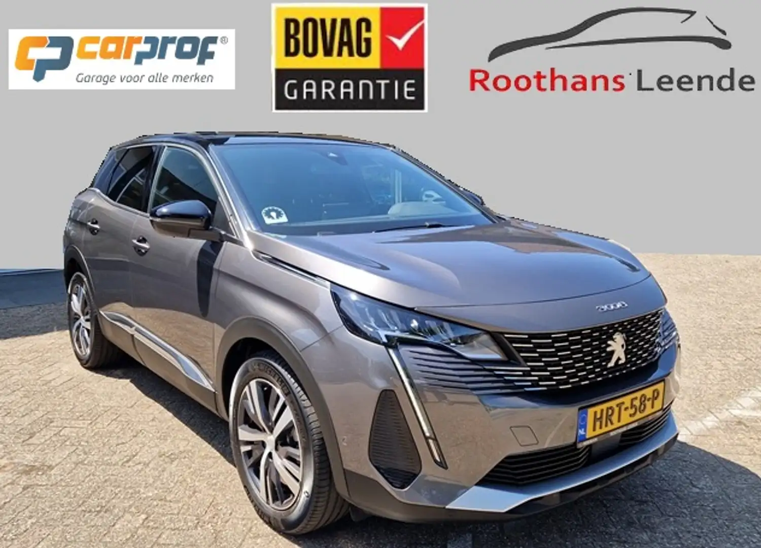 Peugeot 3008 1.2 130PK PureTech EAT8-A/T Allure Pack Navi Gris - 1