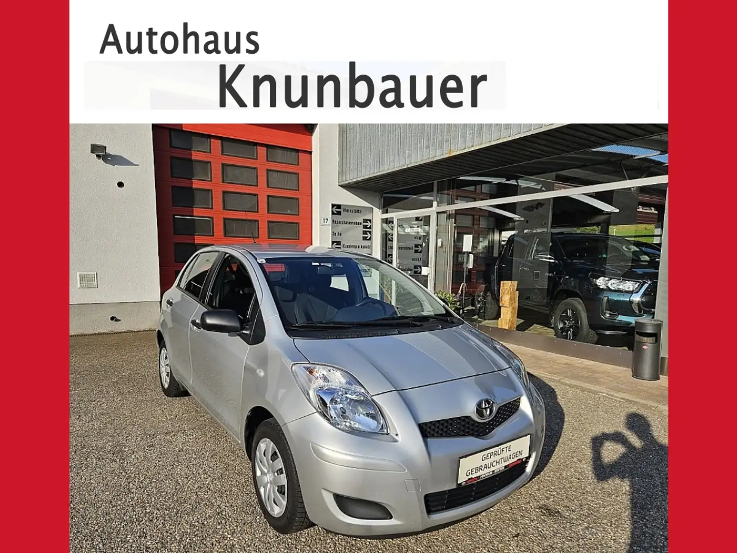 Toyota Yaris 1,0 VVT-i Luna Silber - 1