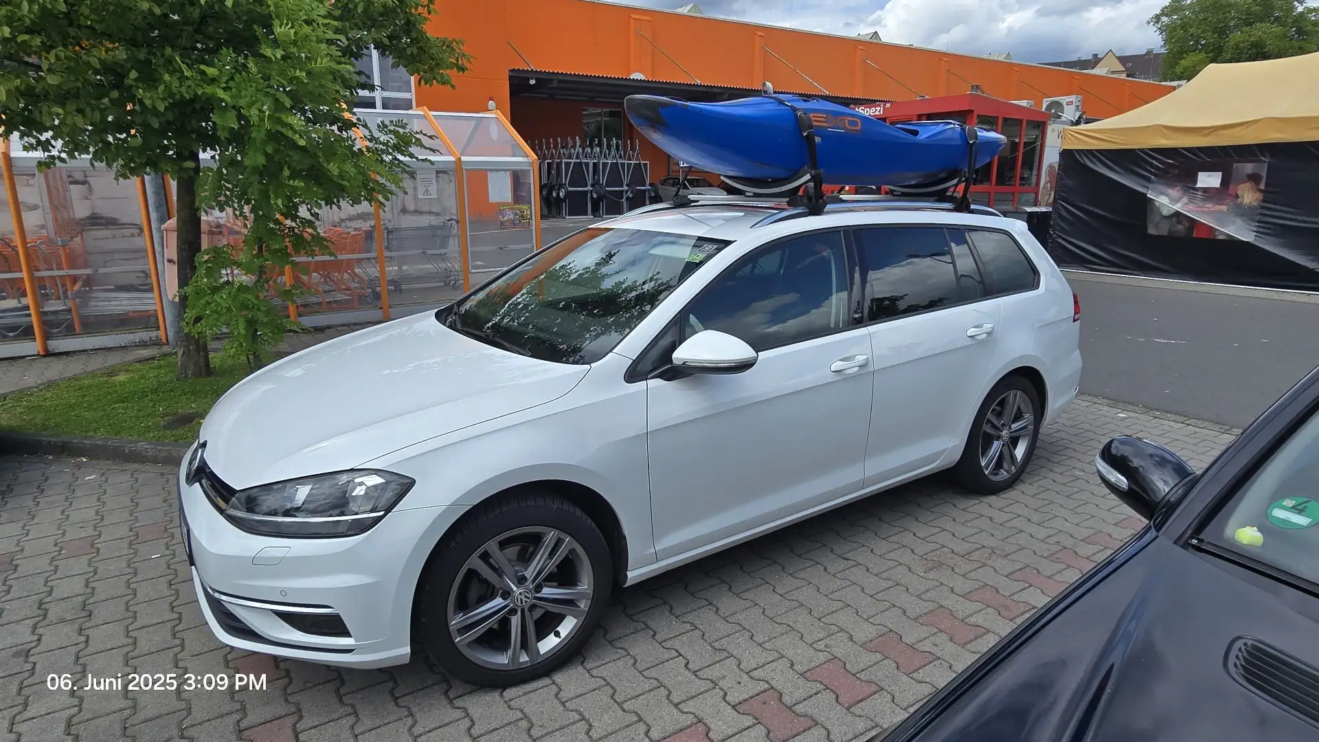 Volkswagen Golf Variant VW Golf 7 Variant 1.0 TSI SoMo Sound, 2.Hd., Top! Blanc - 1