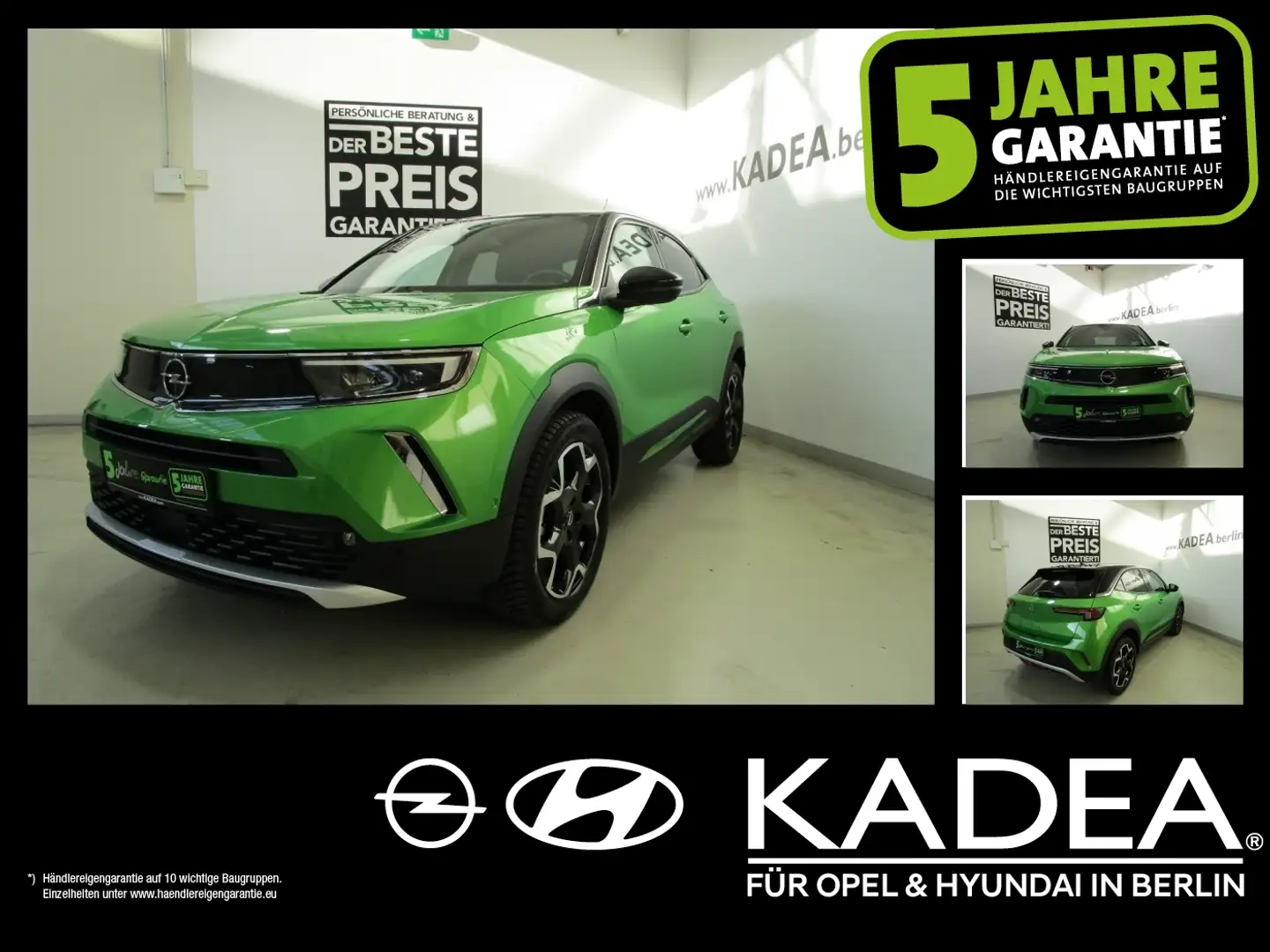 Opel Mokka 1.2 180°Kamera,Navi,PDC,Lenk+Sitzhzg., Vert - 1