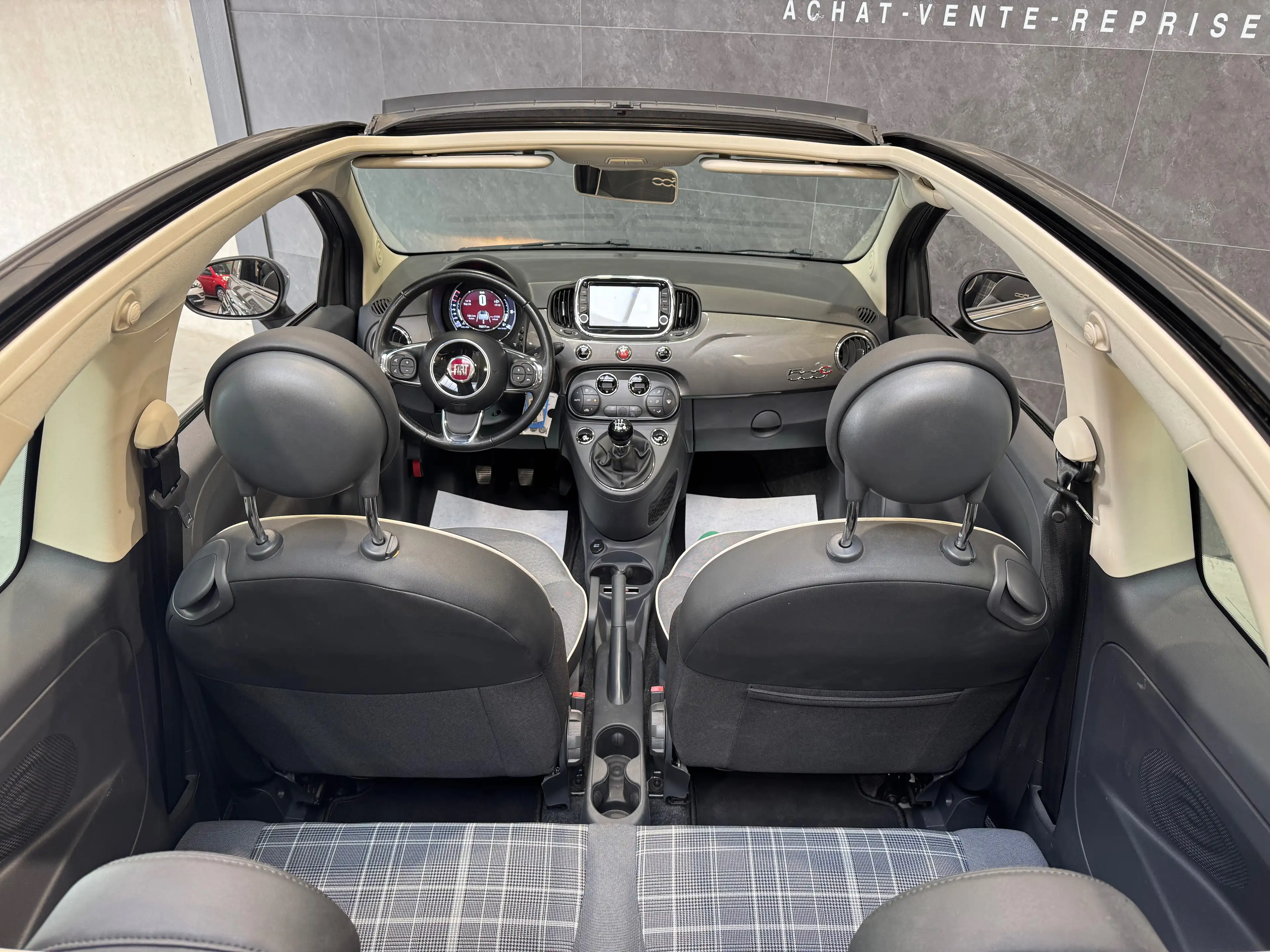 Fiat 500C 1.2i* Edition Catwalk Canon * FULL OPTION * CARNET COMPLET * 1 ER MAIN * — photo 15