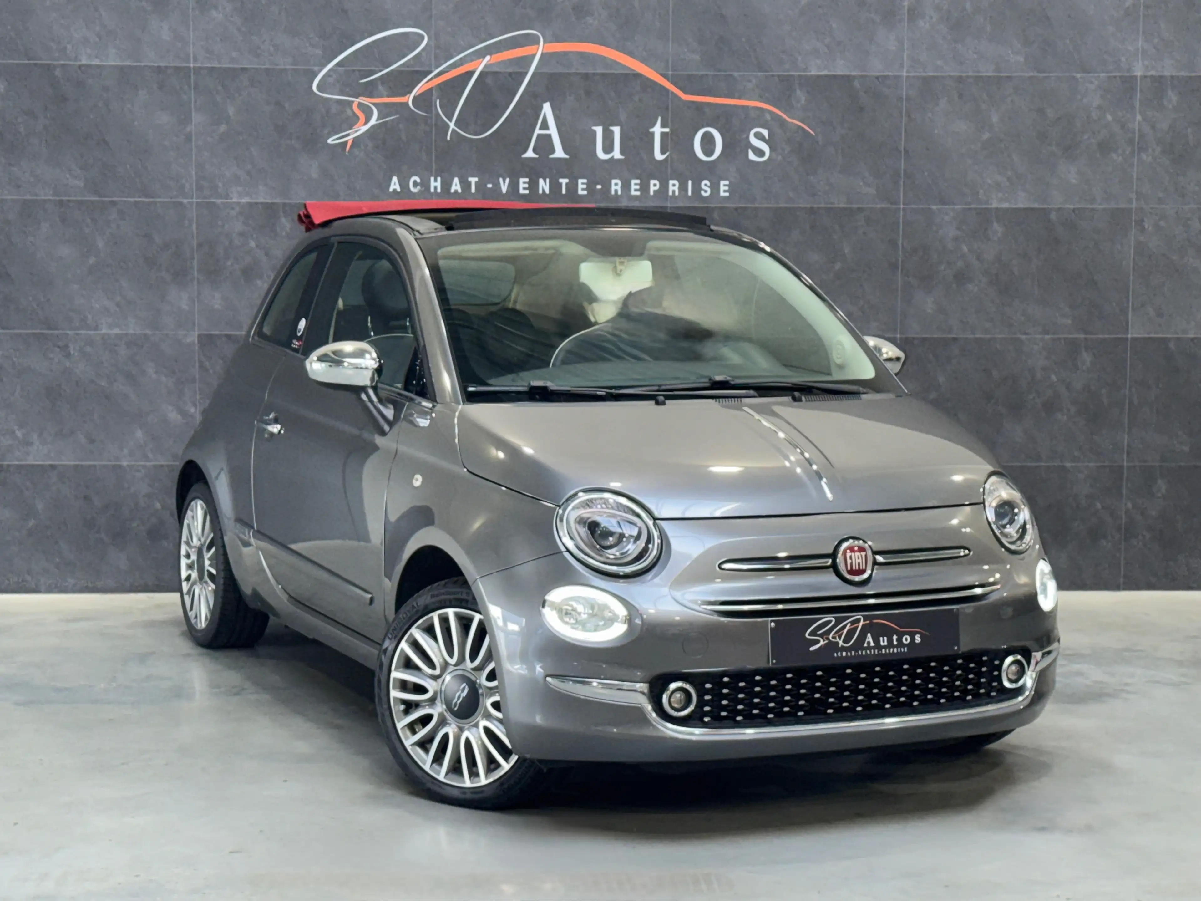 Fiat 500C 1.2i* Edition Catwalk Canon * FULL OPTION * CARNET COMPLET * 1 ER MAIN * — photo 3