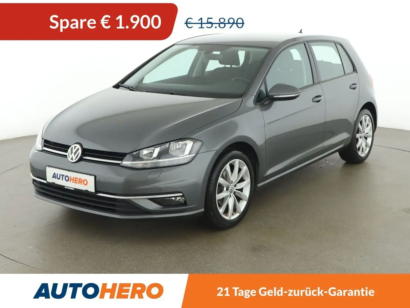Volkswagen Golf 1.0 TSI Comfortline BlueMotion Grau - 1