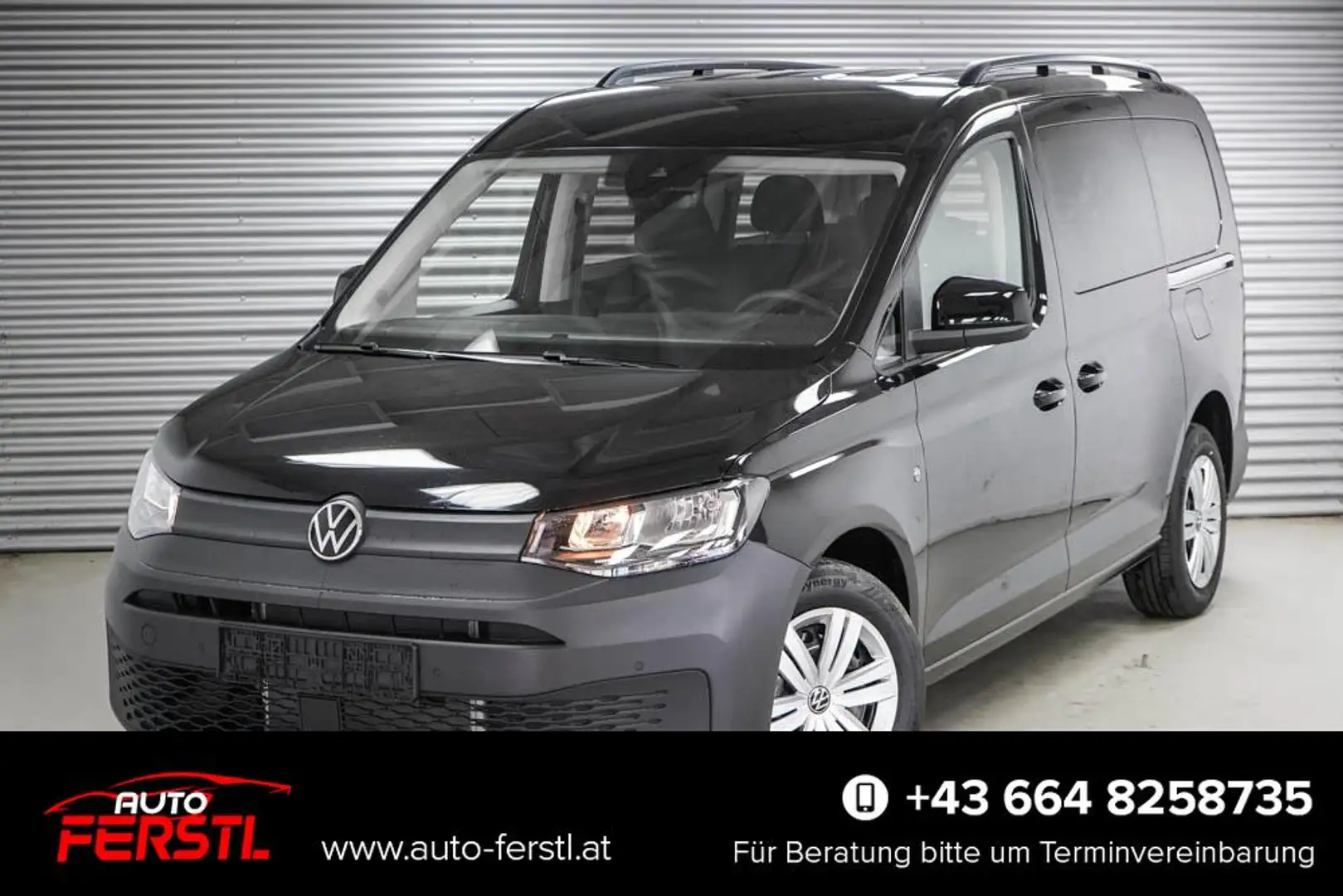 Volkswagen Caddy Maxi 1,5 TSI DSG Life, 7-Sitzer,AHK, -LAG. 85 k... Schwarz - 1