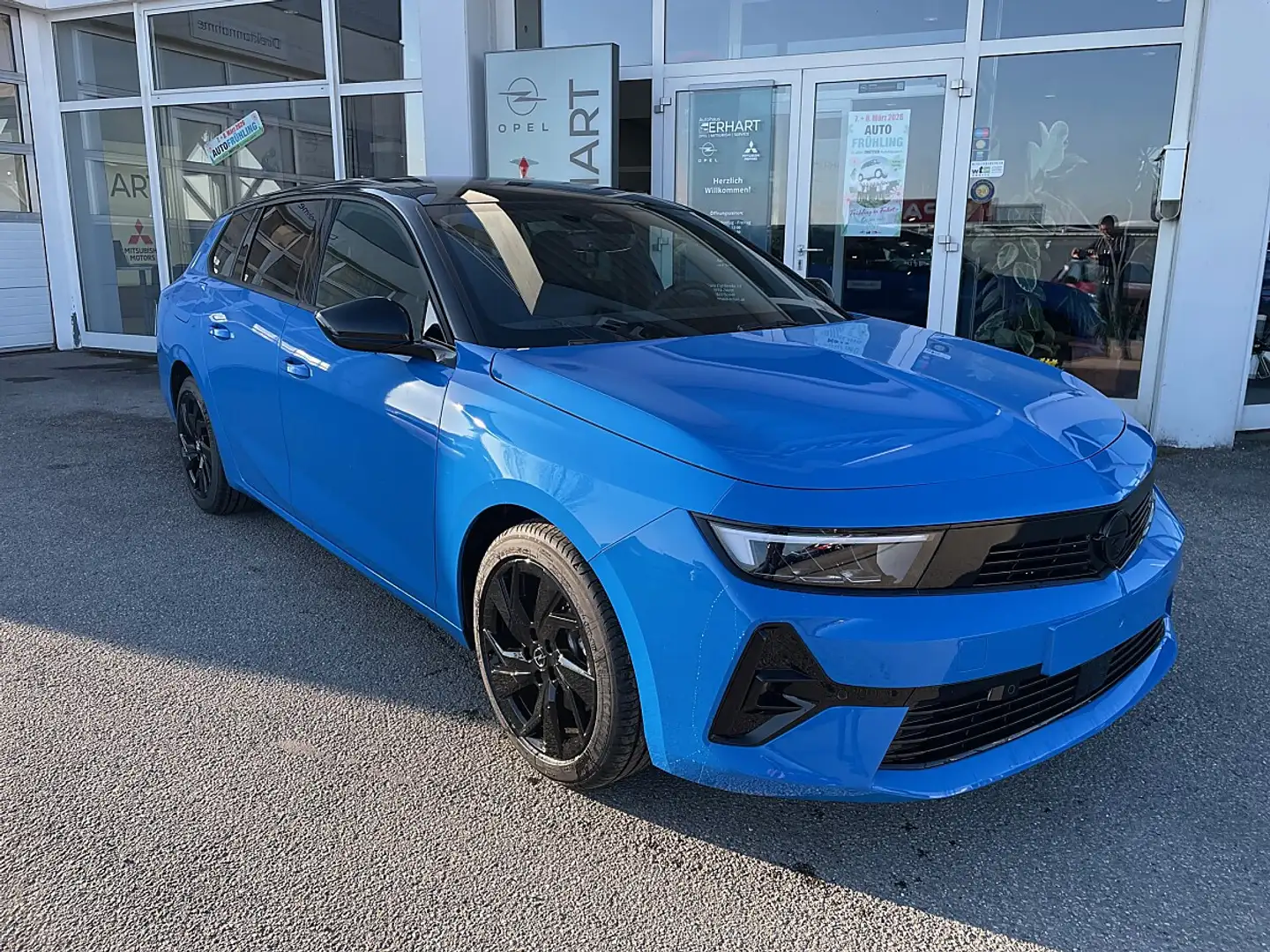 Opel Astra ST 1,2 Turbo GS Aut. Blau - 2