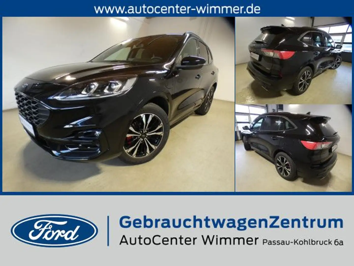 Ford Kuga 2.5 Duratec PHEV ST-LINE AHK schwenkbar Negro - 1