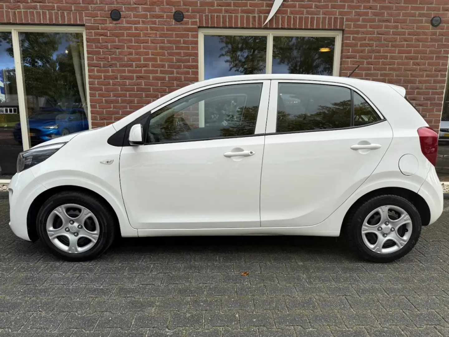 Kia Picanto 1.0 CVVT ComfortLine RIJKLAAR / AIRCO / ELEK.RAMEN Blanc - 2