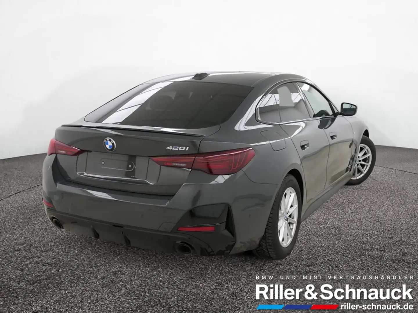 BMW 420 i Gran Coupé M Sport-Pro GLASDACH+HUD+ACC+ Grau - 2
