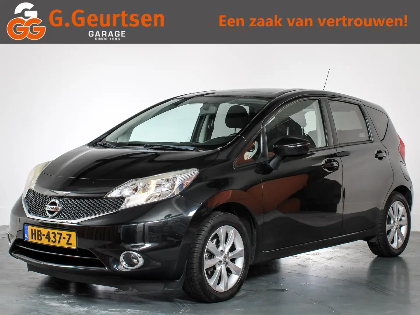 Nissan Note 1.2 DIG-S Acenta Automaat!, Trekhaak, Bluetooth, A Zwart - 1