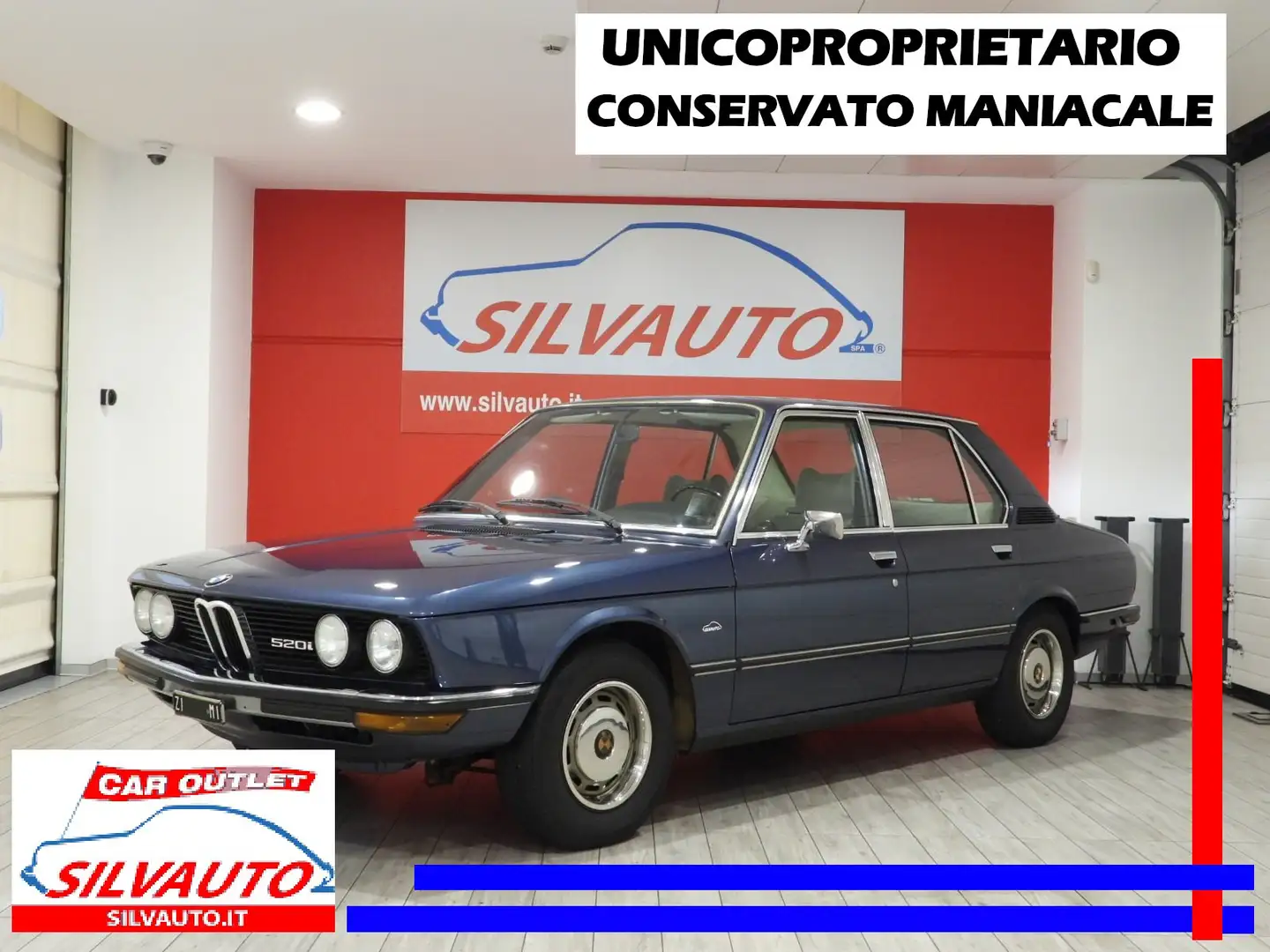 BMW 520 i E12 - UNICOPROPRIETARIO –SUPERCONDIZIONI(1975) Azul - 1