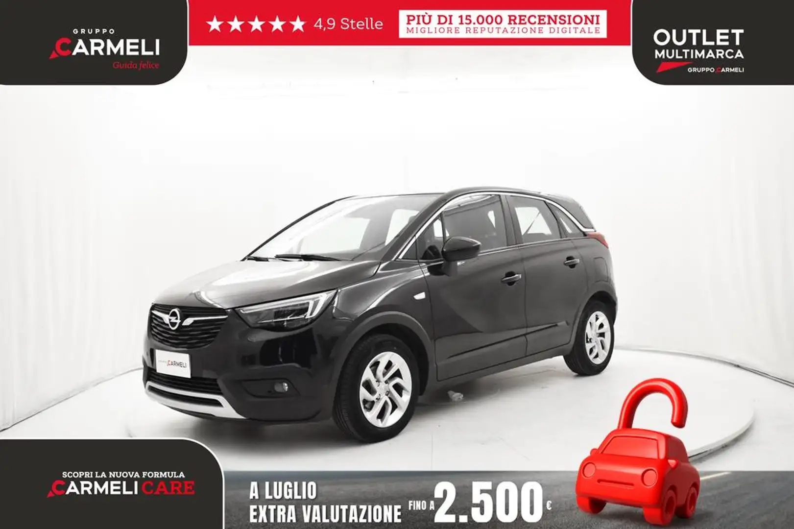 Opel Crossland X 1.2 Innovation s&s 83cv my20 Nero - 1