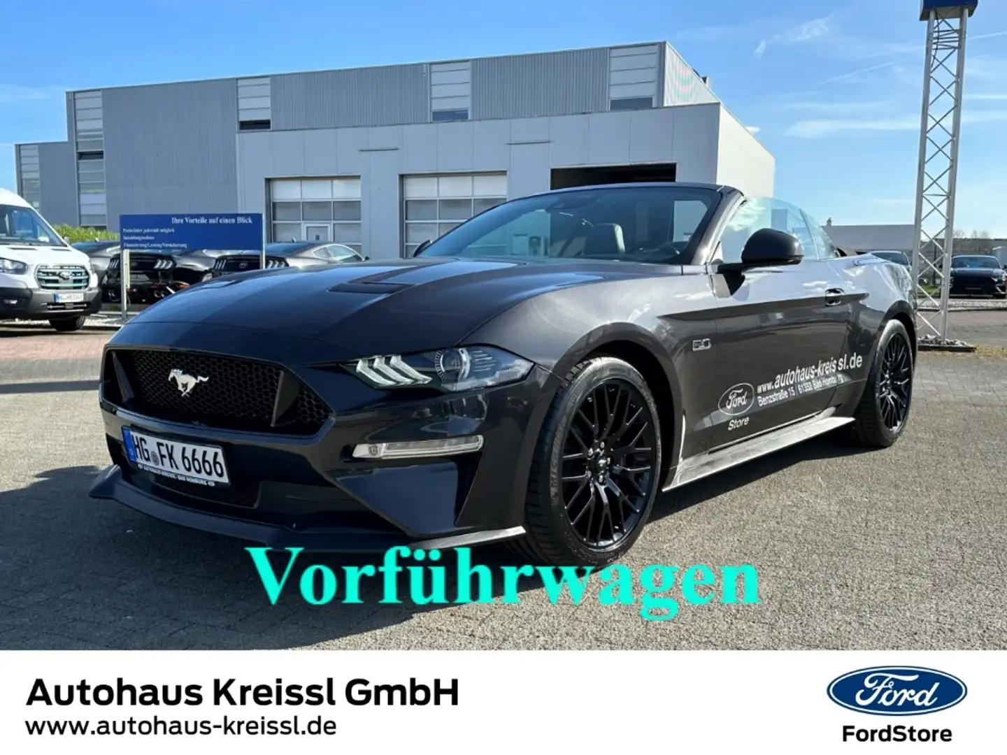 Ford Mustang Convertible GT 5.0 V8 MagneRide Grau - 1