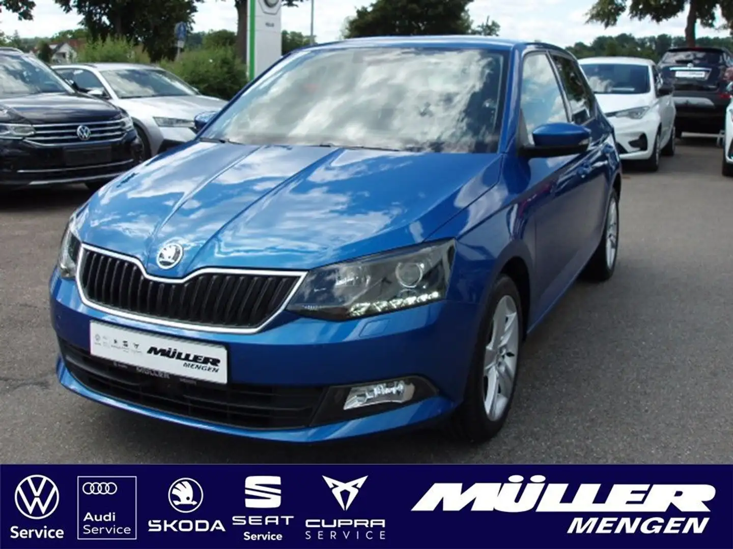Skoda Fabia Joy 1,2 TSI NAVI/TEL/PDC Blu/Azzurro - 1