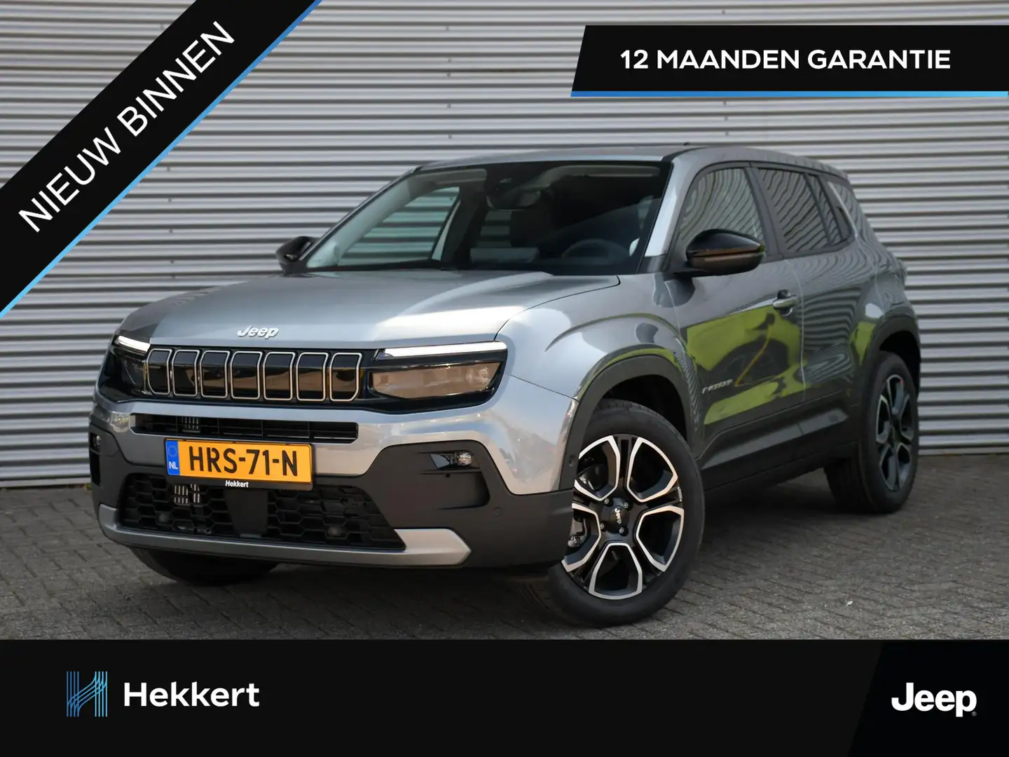 Jeep Avenger Summit 1.2 e-Hybrid 110pk Automaat WINTER PACK | J Gris - 1